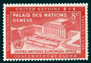 UN Scott #28 - 8c value: Issued 1954 on the occasion of United Nations Day